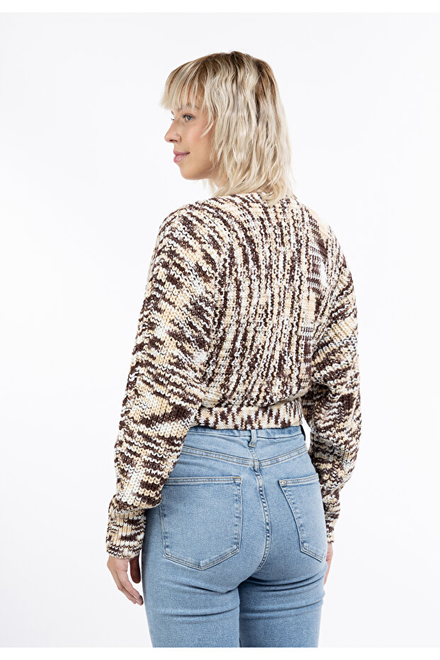 Wickeljacke aus Strick - 4