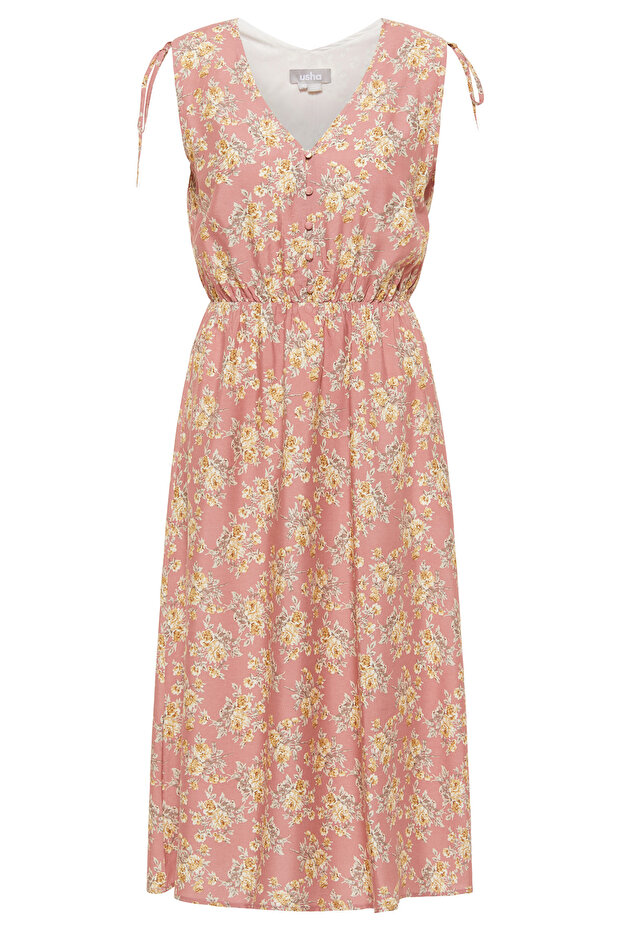 Kleid mit floralem Print - 3