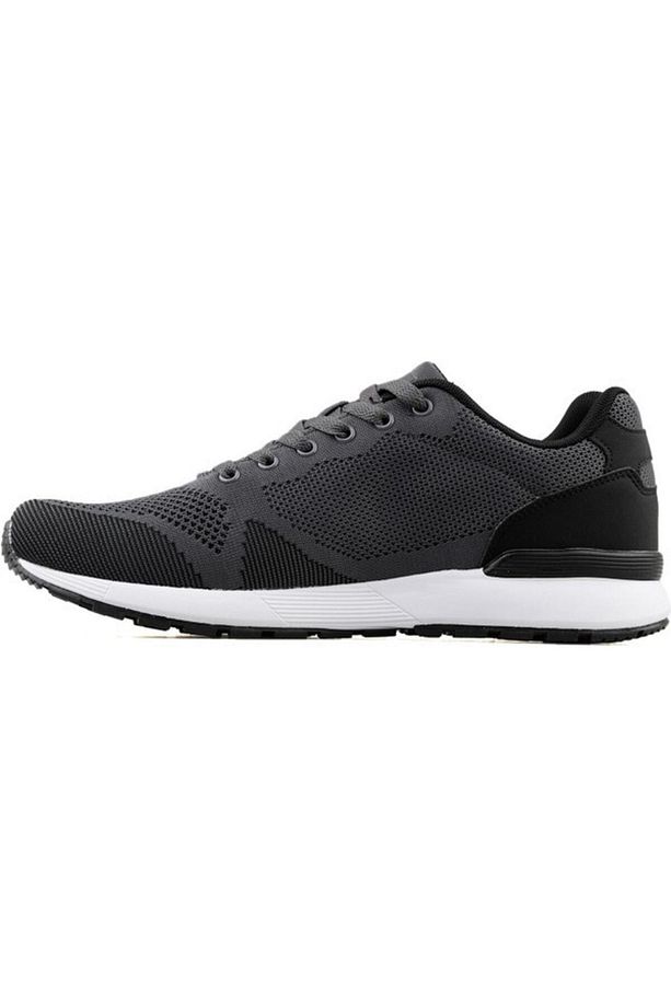 Vendor Memory Foam Ortopedik Bağçıklı Fileli Hafif Gri Unısex Sneaker Koşu Ayakkabısı - 5