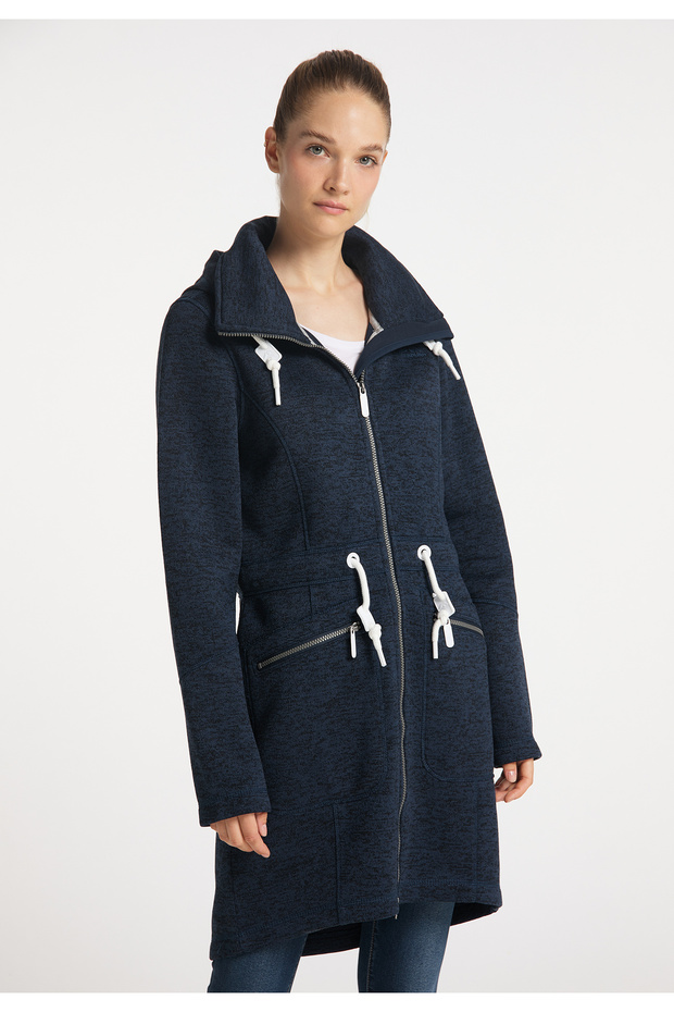 Pletený fleecový kabát - 2