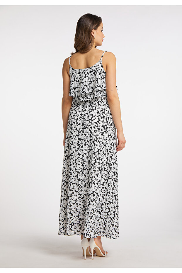 Maxikleid mit Blumenprint - 2