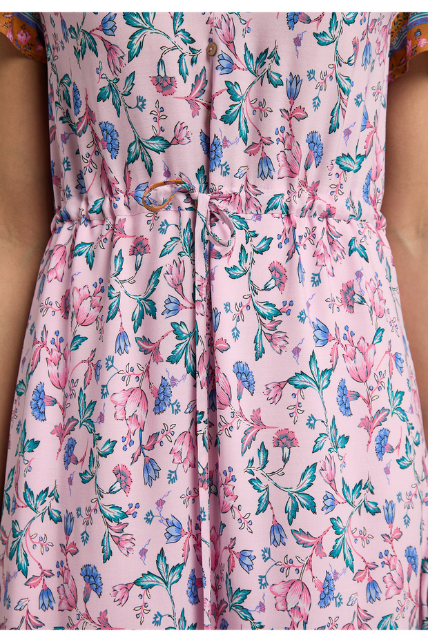 Maxikleid mit Blumenprint - 4