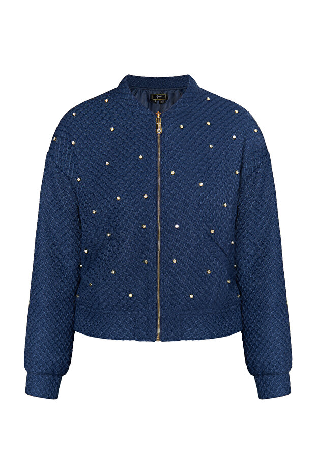 Boucé Jacke mit Strass-Steinen - 2