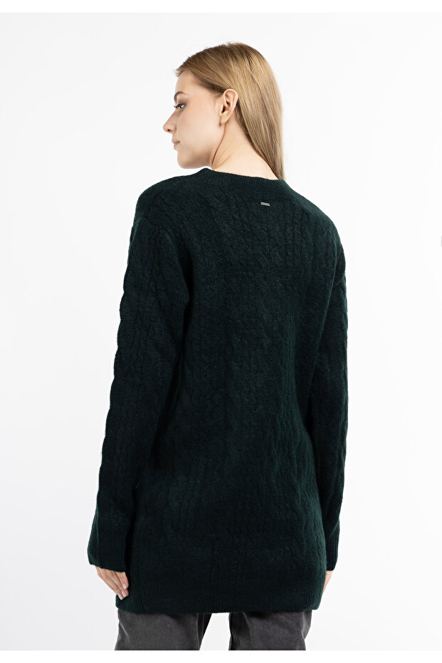 Strickjacke mit Knöpfen - 4