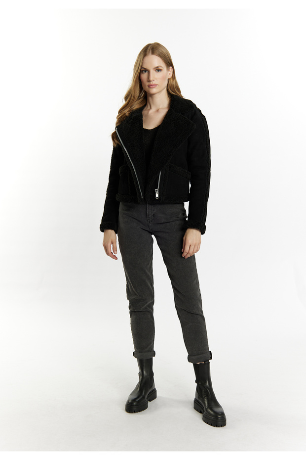 Bikerjacke aus Leder - 1
