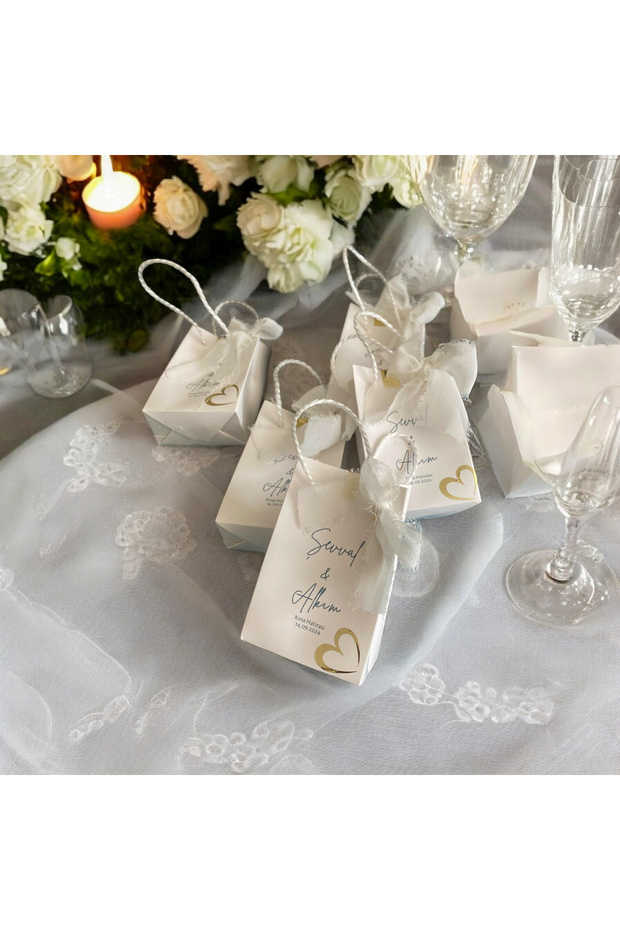 Baskılı Mini Karton Çanta (25 AD) - 2