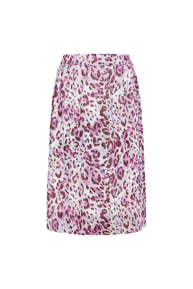 Rock mit Leoprint - 2