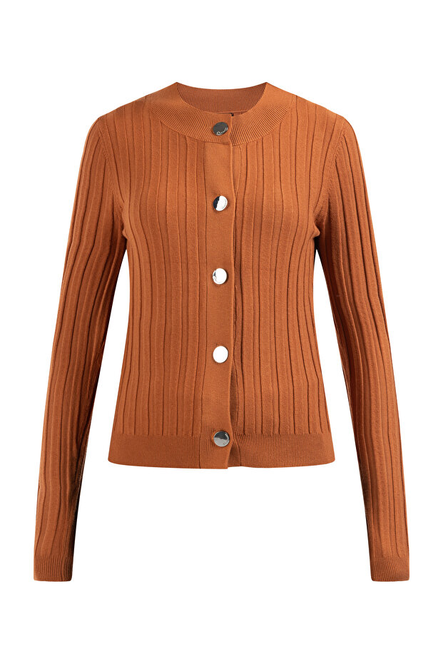 Strickjacke mit Knöpfen - 2