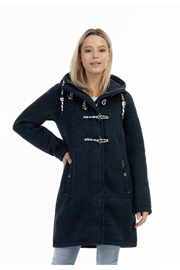 Strickfleece-Dufflecoat - 3