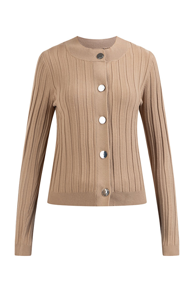 Strickjacke mit Knöpfen - 2