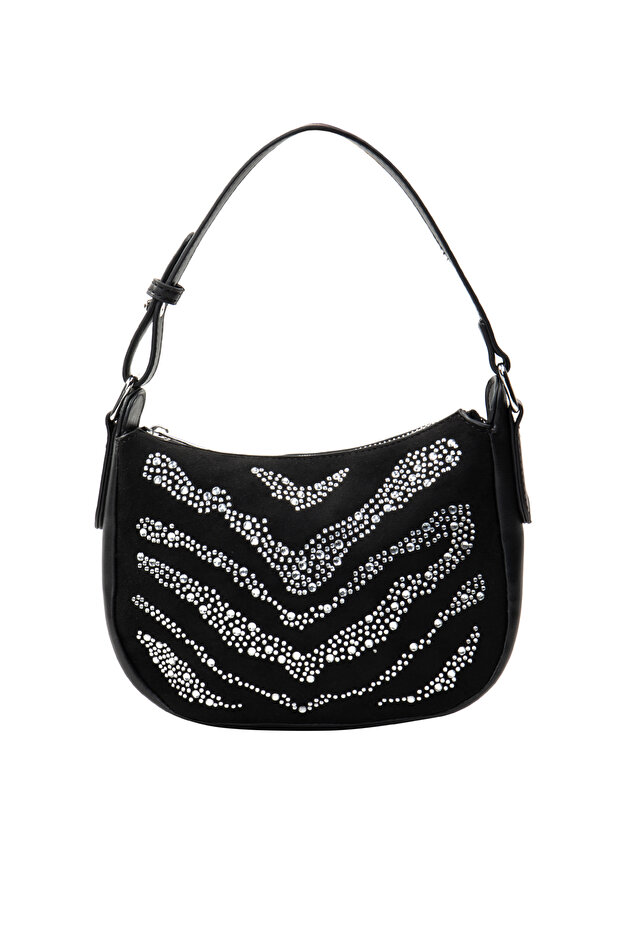 Schultertasche mit Strass - 2
