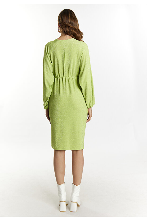 Abendkleid mit Glanzgarn - 2