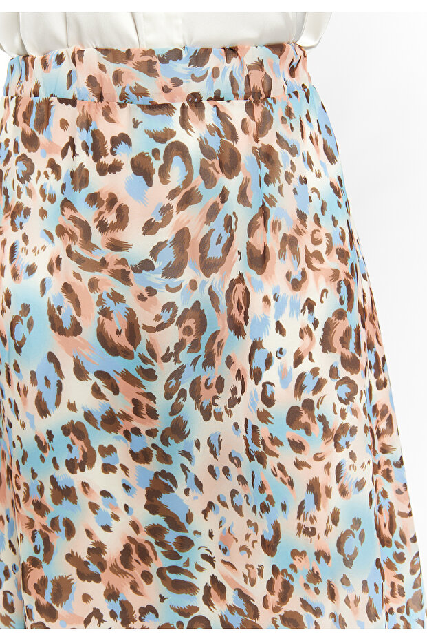 Rock mit Leoprint - 5