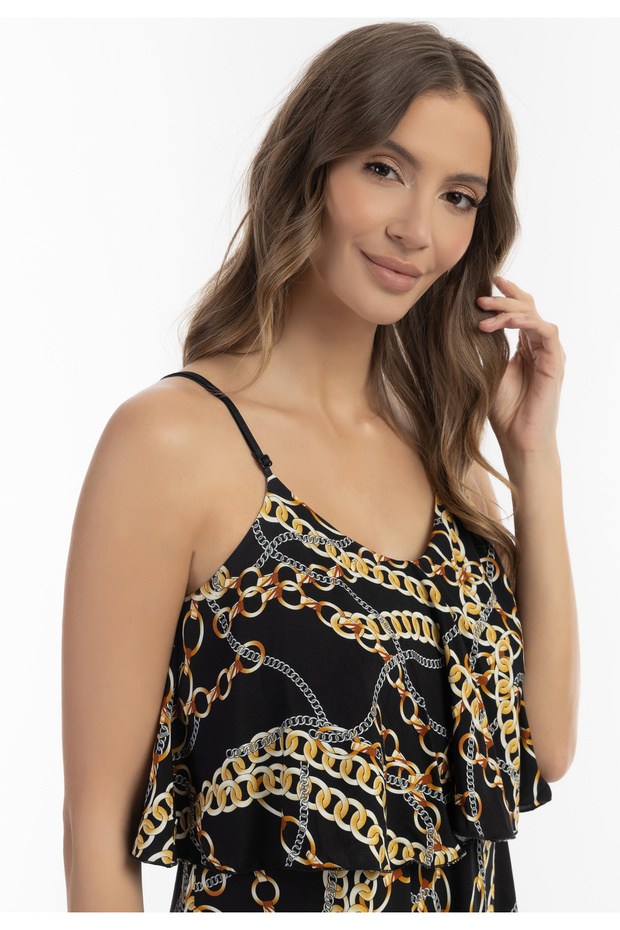 Maxikleid mit Allover-Print - 5