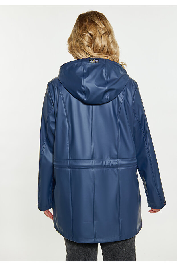 Plus Size Curvy Regenmantel - 4