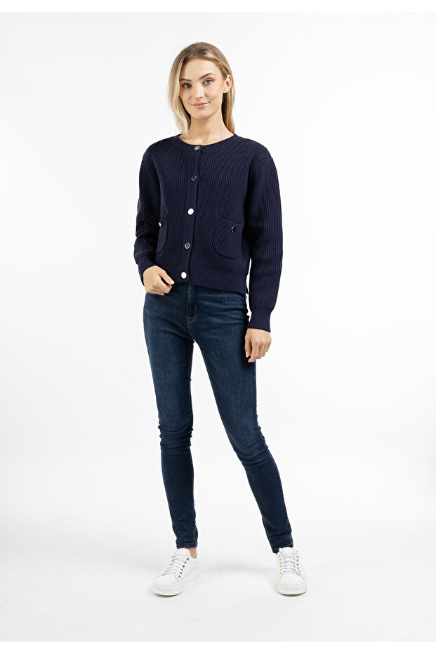 Strickjacke mit Knöpfen - 1