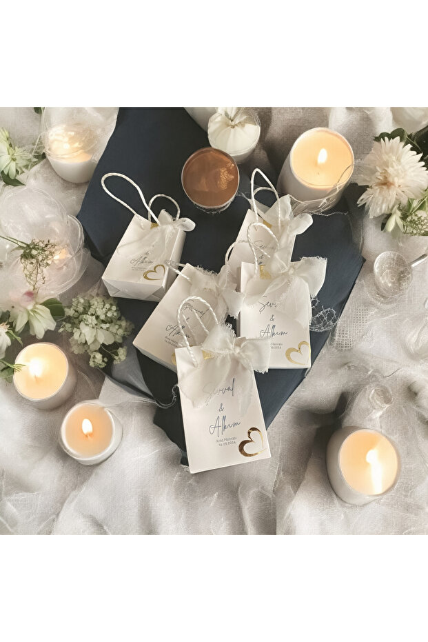 Baskılı Mini Karton Çanta (25 AD) - 4