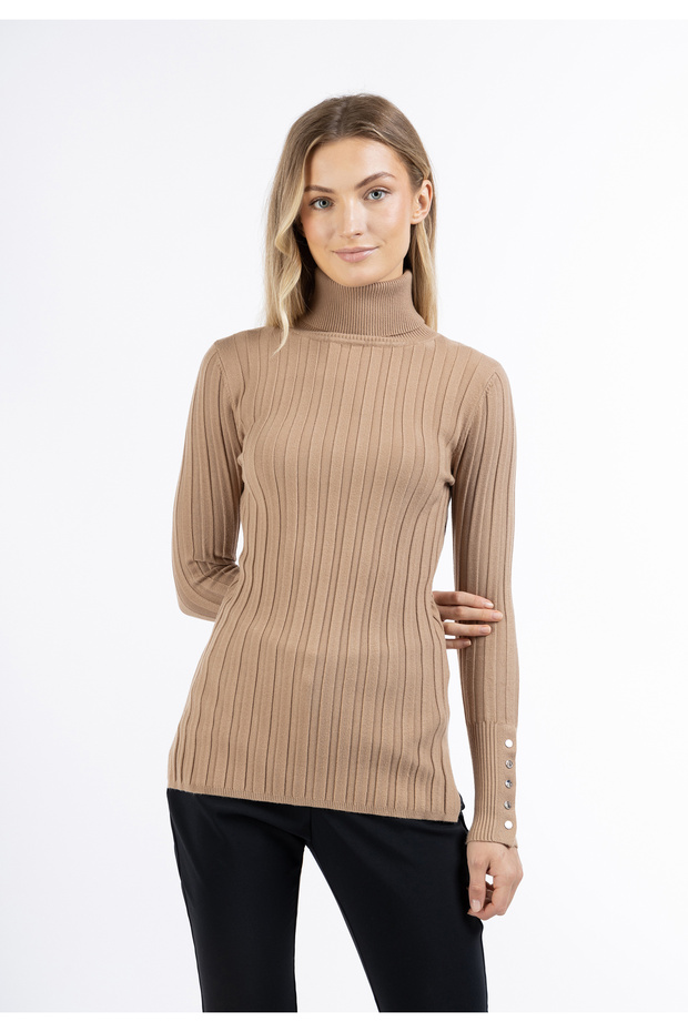Strick Rollkragenpullover - 3