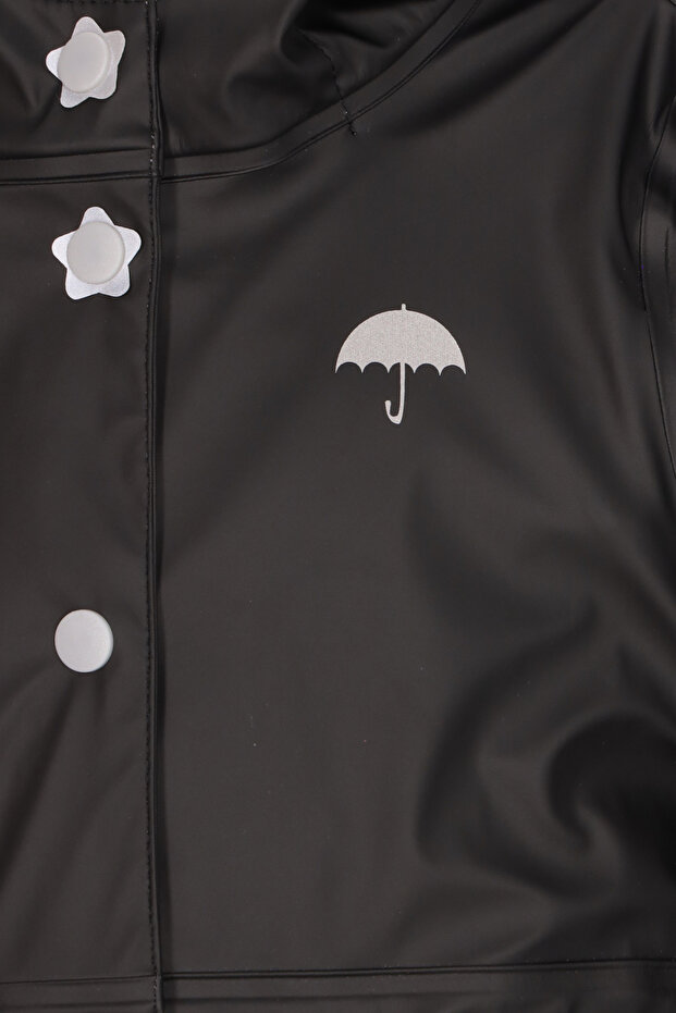 Regenmantel aus recyceltem Polyester - 3