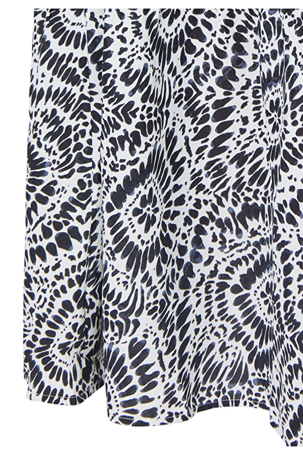 Maxirock mit Print - 3