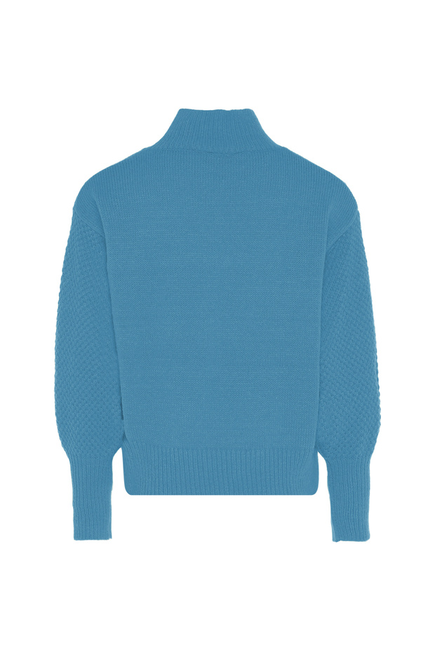 Pullover mit Blumenstick - 2