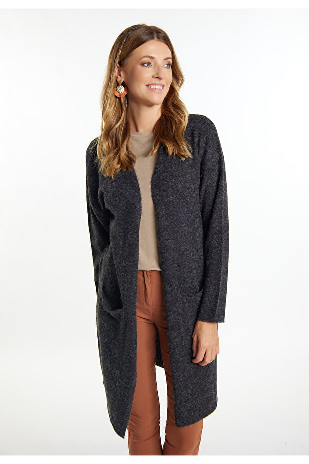 Lange Strickjacke - 3