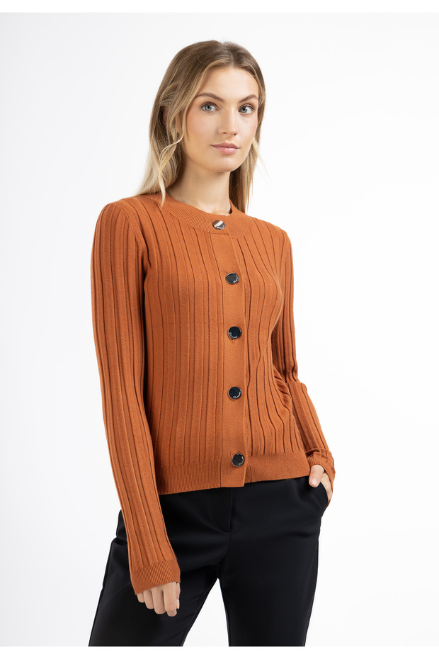 Strickjacke mit Knöpfen - 3