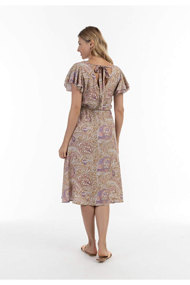 Kleid mit Paisley-Print - 2