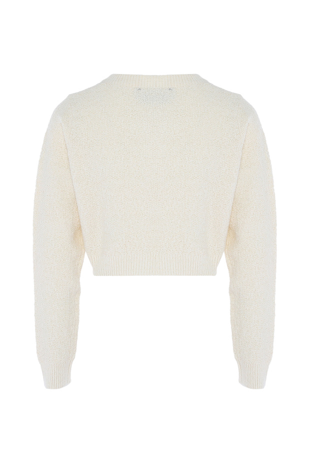 Cardigan mit Effektgarn - 2