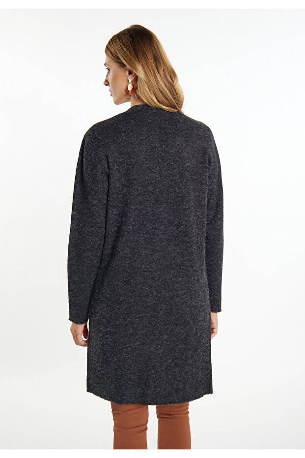 Lange Strickjacke - 4