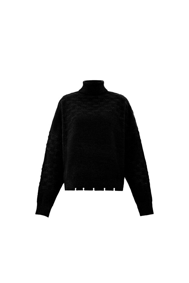 Rollkragenpullover - 1