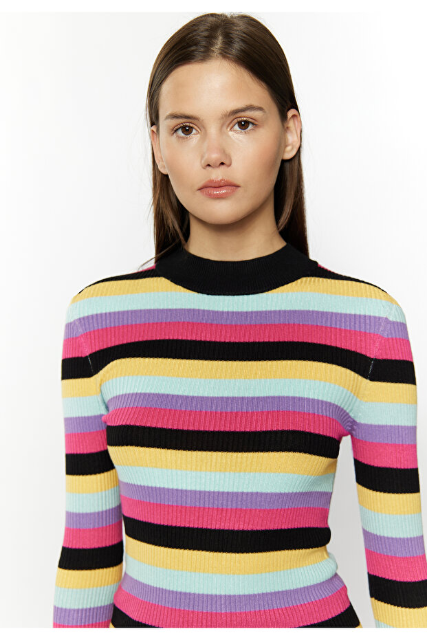 Rippstrickpullover - 5