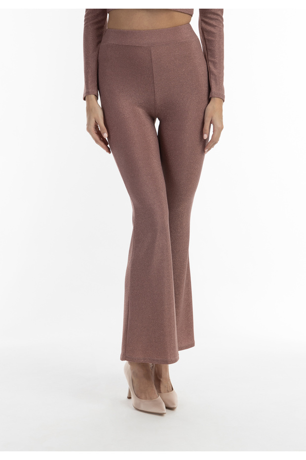 Jersey-Hose mit Glanzgarn - 3