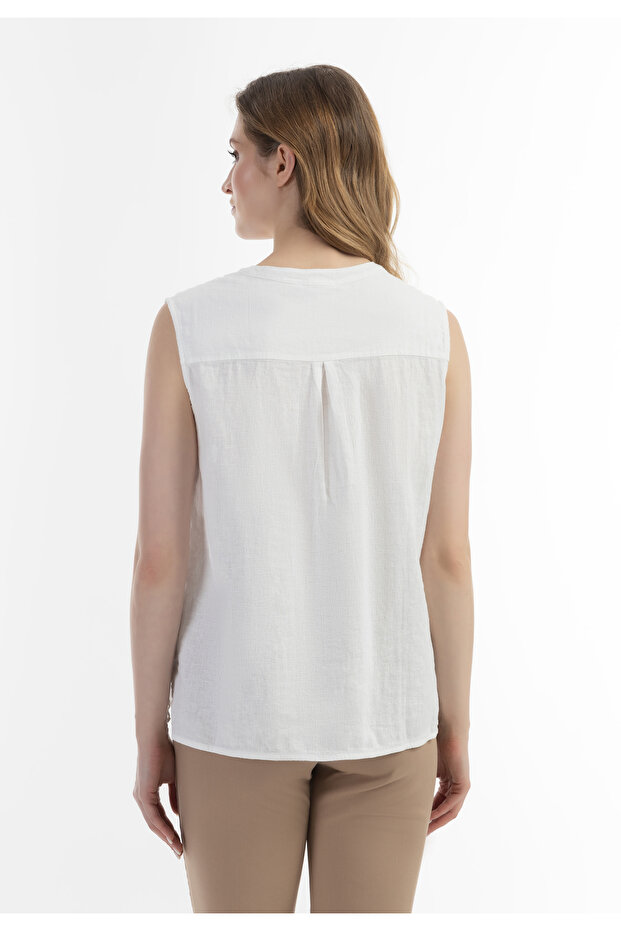 Blusentop mit Spitze - 4