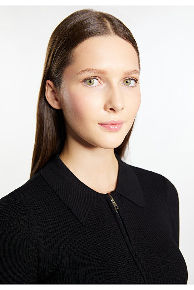 Cropped Strickjacke - 5