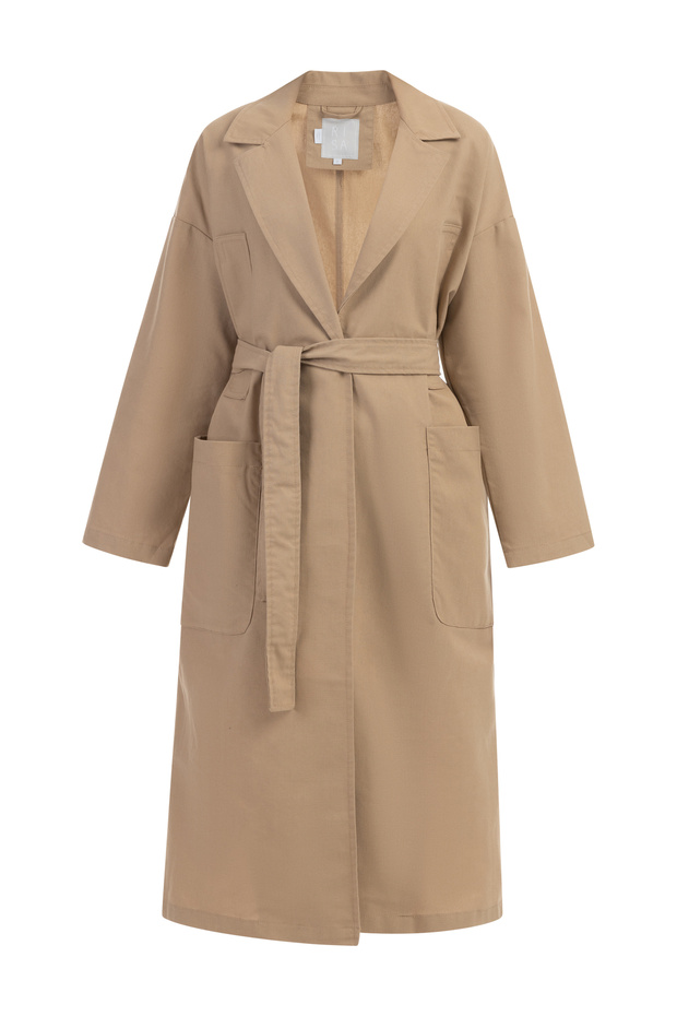 Trenchcoat mit Taillengürtel - 2