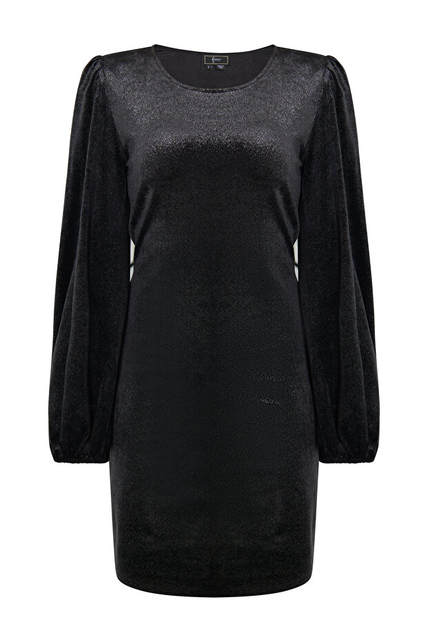 Mini Langarmkleid - 2