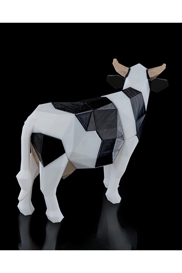 3 Boyutlu Mıknatıslı İnek Puzzle Oyuncak - 5