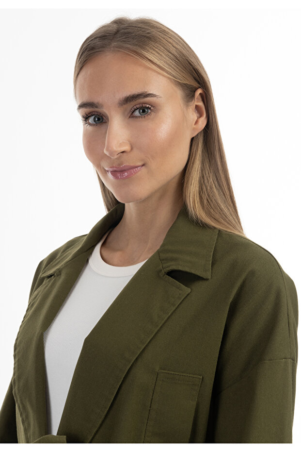 Trenchcoat mit Taillengürtel - 5