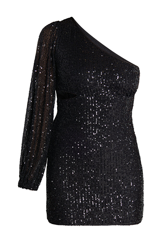 One Shoulder-Minikleid - 2