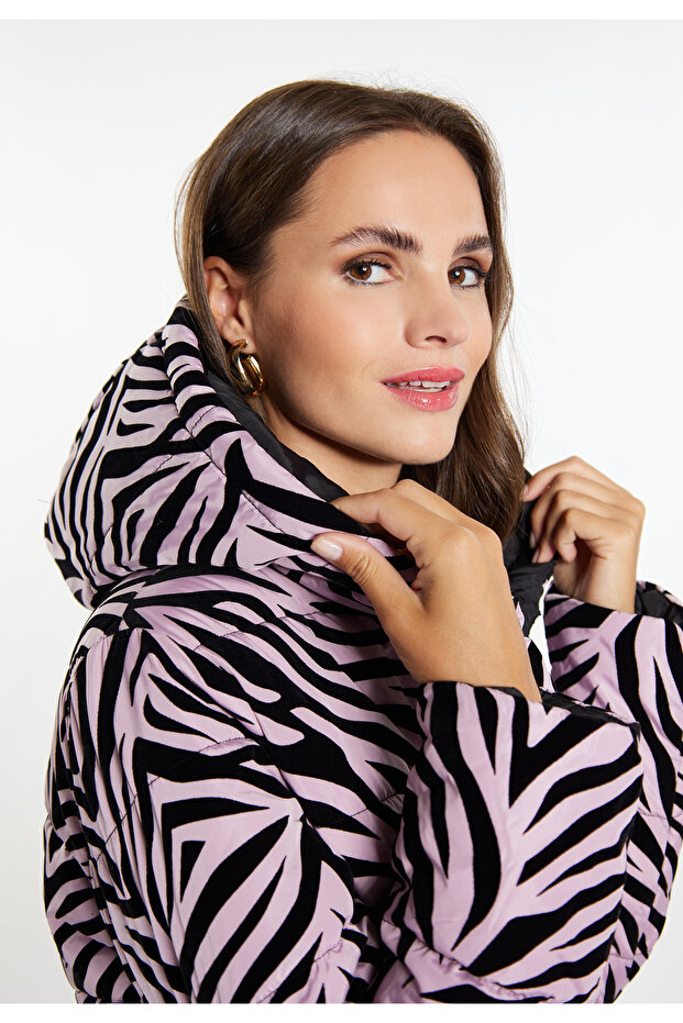 Langer Steppmantel - 5