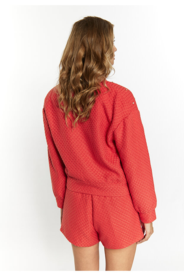 Boucé Jacke mit Strass-Steinen - 4