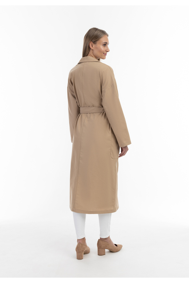 Trenchcoat mit Taillengürtel - 4