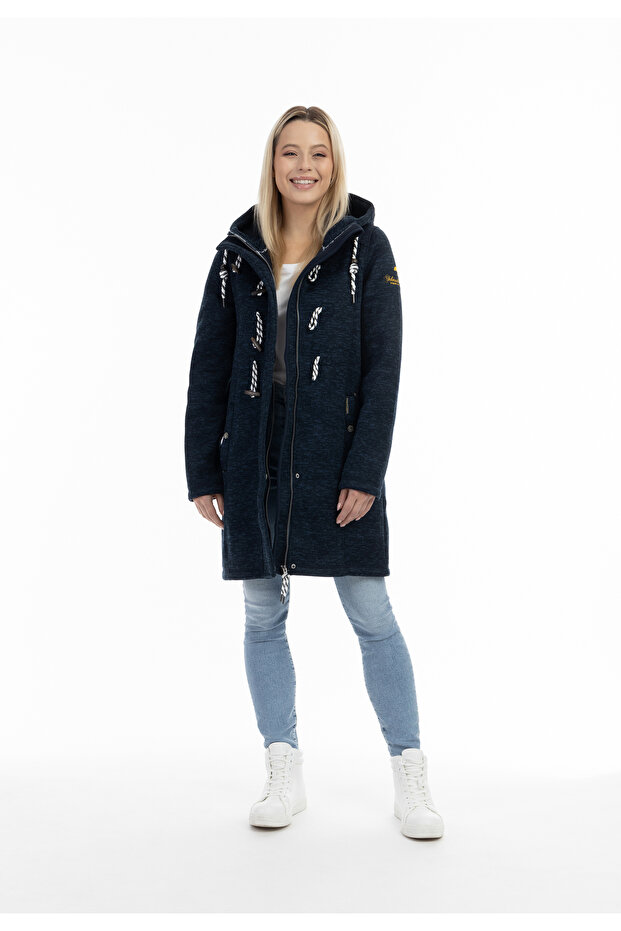 Strickfleece-Dufflecoat - 1