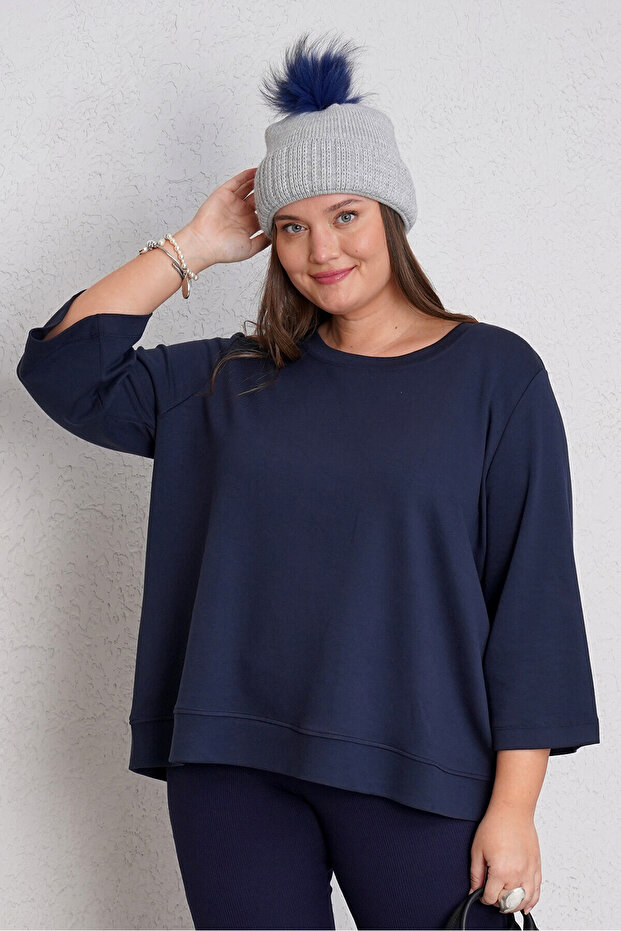 BASIC MODAL SWEATSHIRT - 1