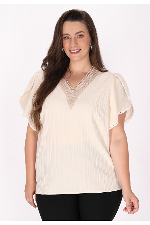 Plus Size blouse - 3