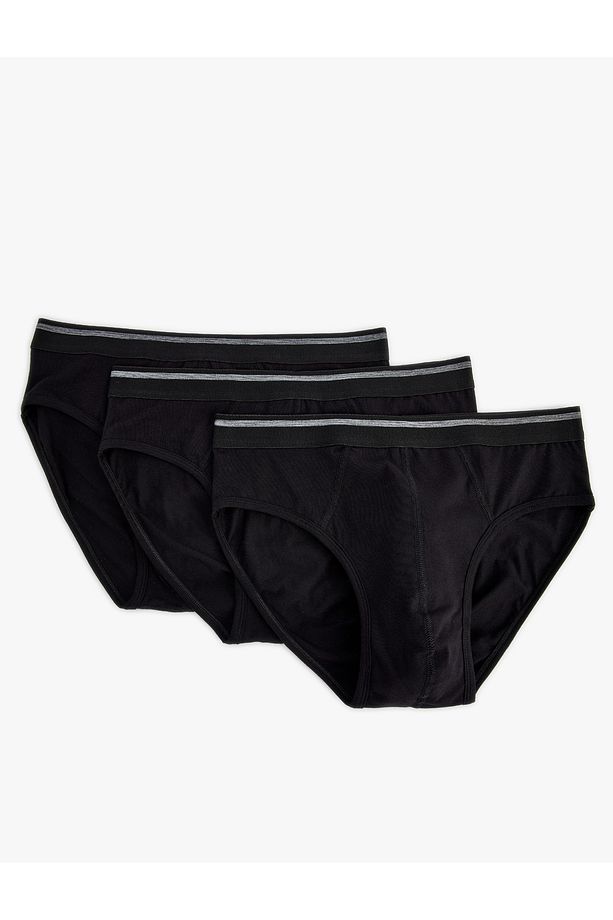 3'lü Slip Boxer Seti Basic Pamuklu - 1