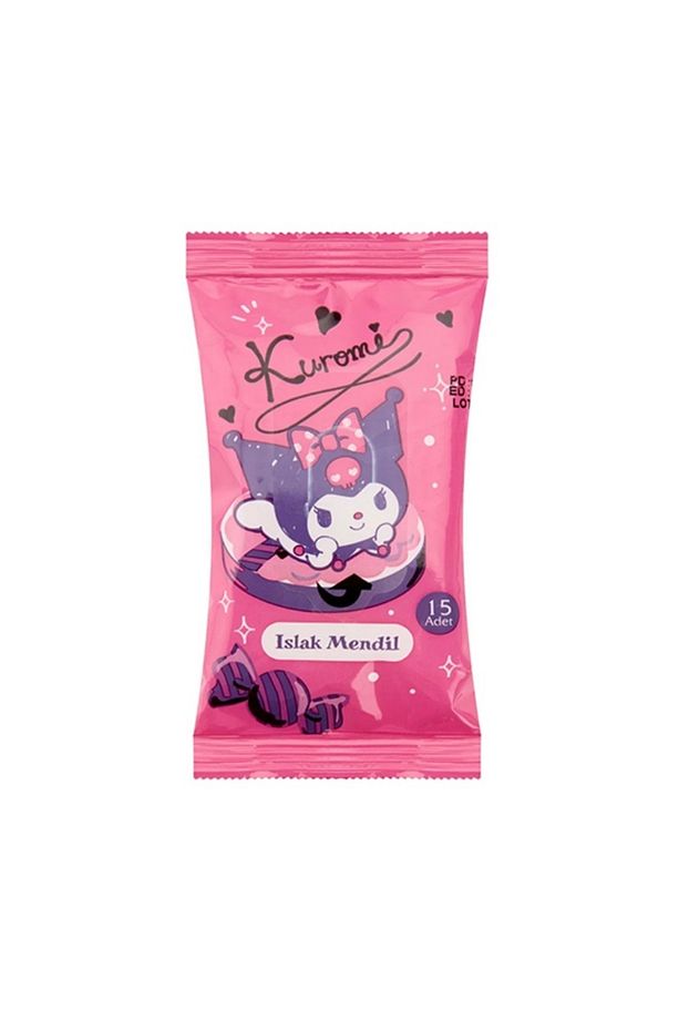 Kuromi Islak Cep Mendil 15 Yaprak - 1