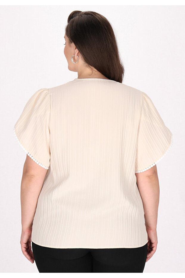 Plus Size blouse - 4