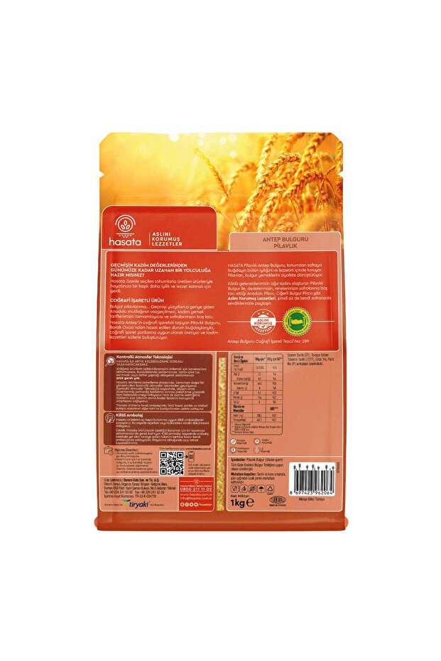 Pilavlık Antep Bulguru 1000 gr - 2